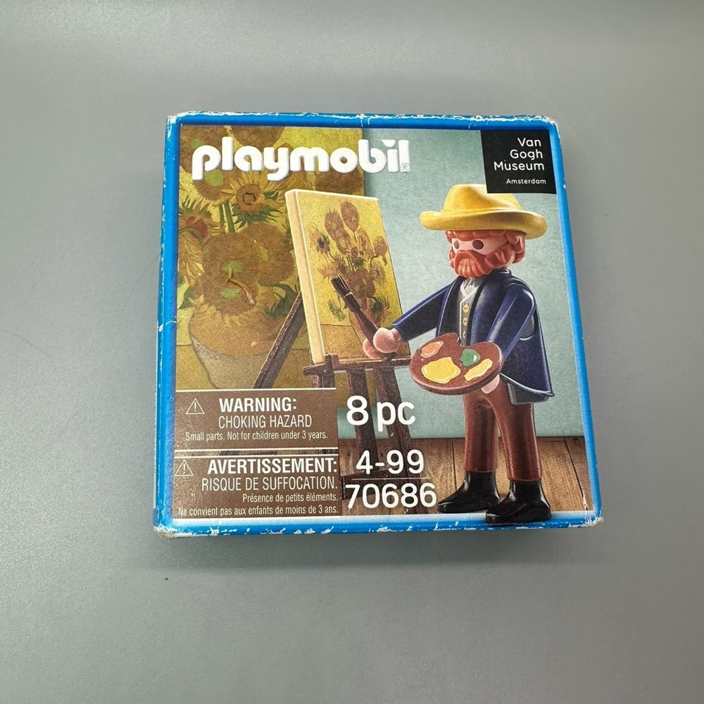 Playmobil Van Gogh Sunflowers Painting Artist Painter Figure 70686 NEW